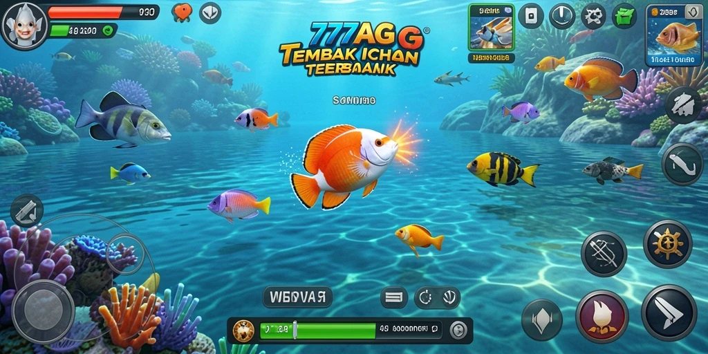 Tampilan gameplay 777AG yang seru dan penuh warna.