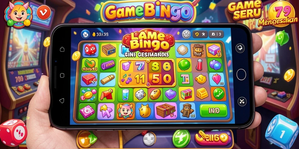Tampilan gameplay AKURAT79 yang seru dan interaktif saat bermain Bingo.