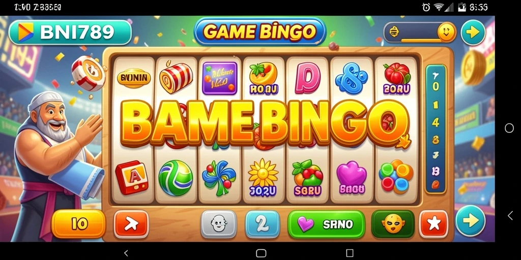 Screenshot gameplay menunjukkan suasana permainan Bingo yang seru dan interaktif.