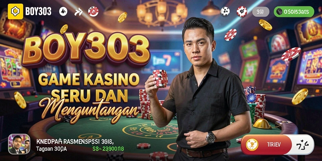 Tampilan menarik dari gameplay Kasino yang mendebarkan.