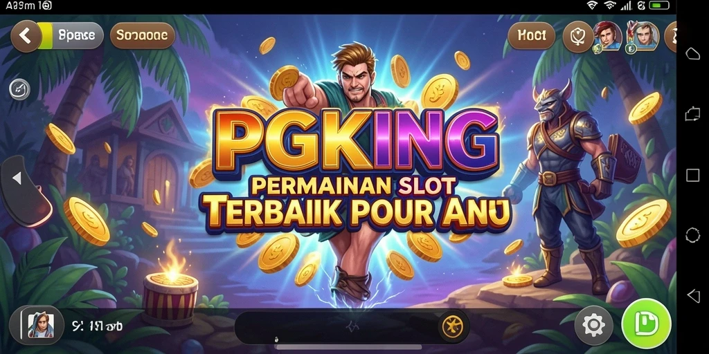 Tampilan gameplay PGKING yang menarik dalam permainan Slot.