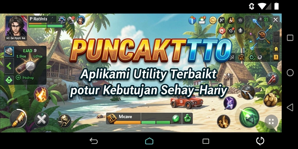 Tampilan antarmuka utama PUNCAKTOTO yang intuitif dan menarik.