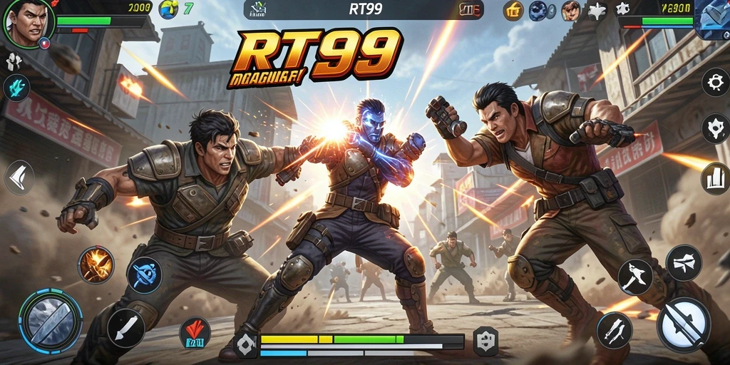 Gameplay seru dalam aksi penuh tantangan di RT99.