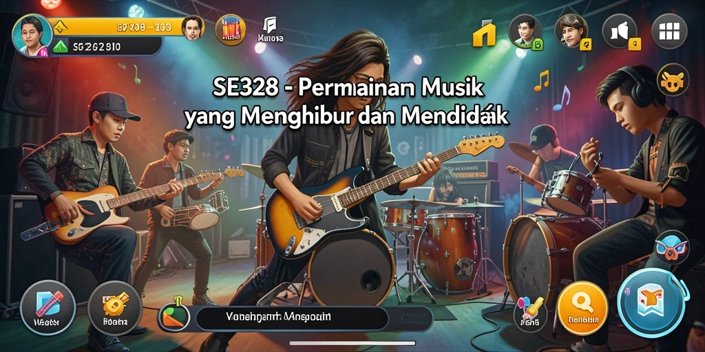 Tangkapan layar SE328 menampilkan gameplay interaktif yang seru.