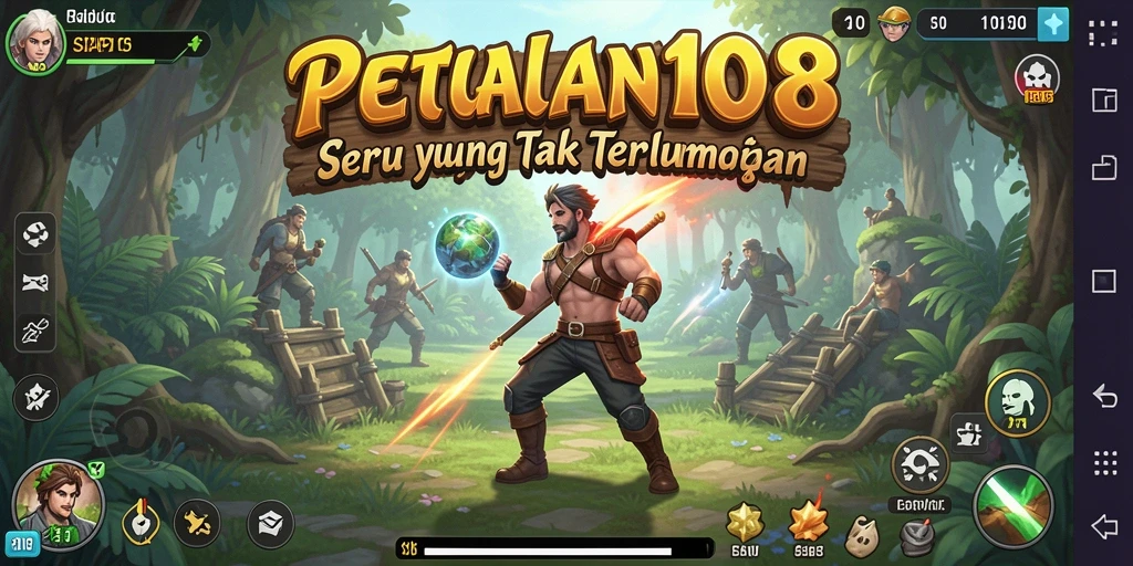 Tampilan gameplay SIAP108 yang menakjubkan dan seru.